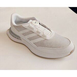 adidas Womens Size 9 S2G SL BOA 25 Spikeless Golf Shoes Snakeskin White Silver